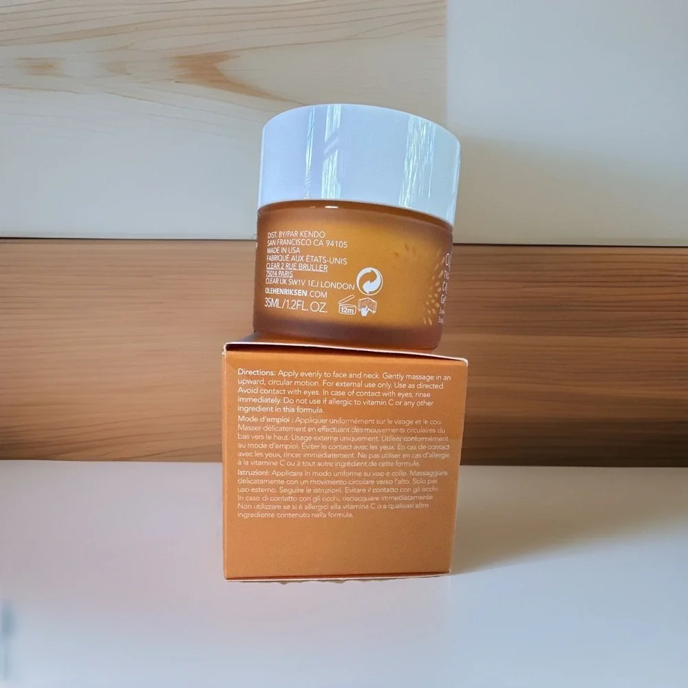 OLEHENRIKSEN C-RUSH BRIGHTENING‎ GEL CREAM Full Size 1.2oz/35ml NEW in Box